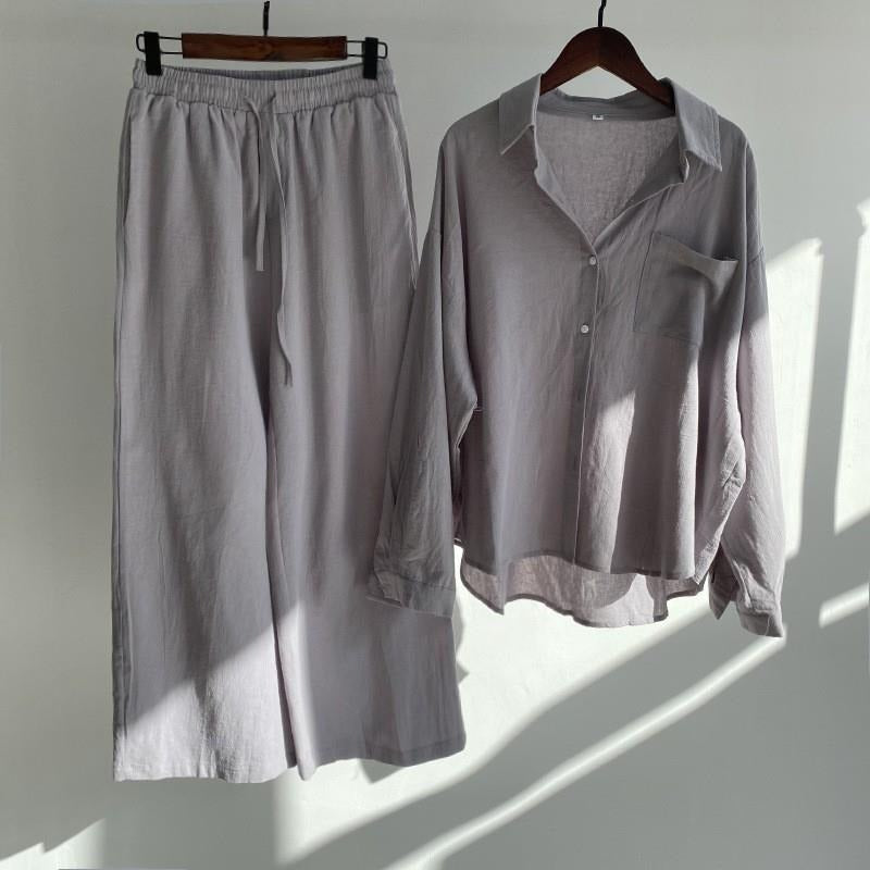 Ensemble assorti Promise Gift Look – Tenue décontractée fluide pour les vacances d'été