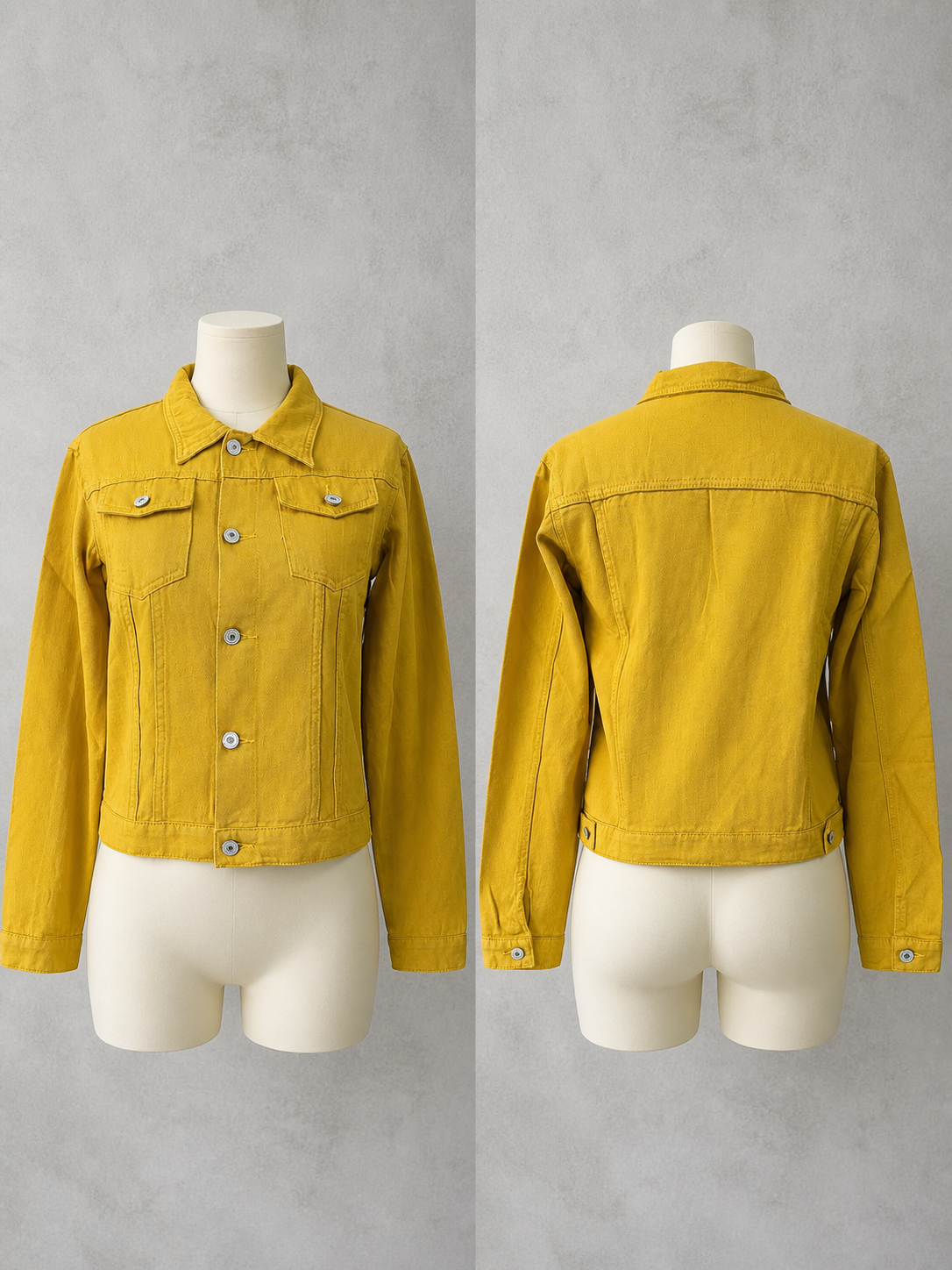 Lapel Collar Slim Fit Long Sleeve Jacket for Everyday Smart-Casual Wear