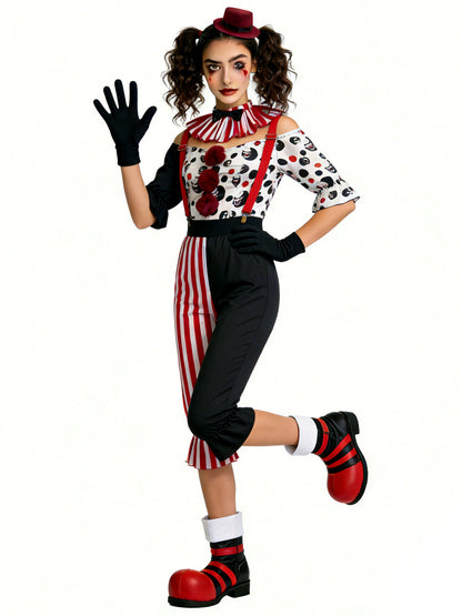 Women's Halloween Cosplay Top & Skirt Set - product detail view 1