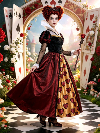 Women's Halloween Vintage-Inspired Top & Skirt Set - product detail view 1