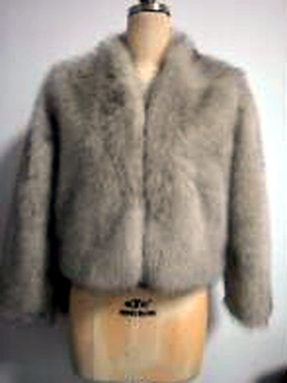 Women's Long-Sleeve Pocket Jacket in Gray - product view