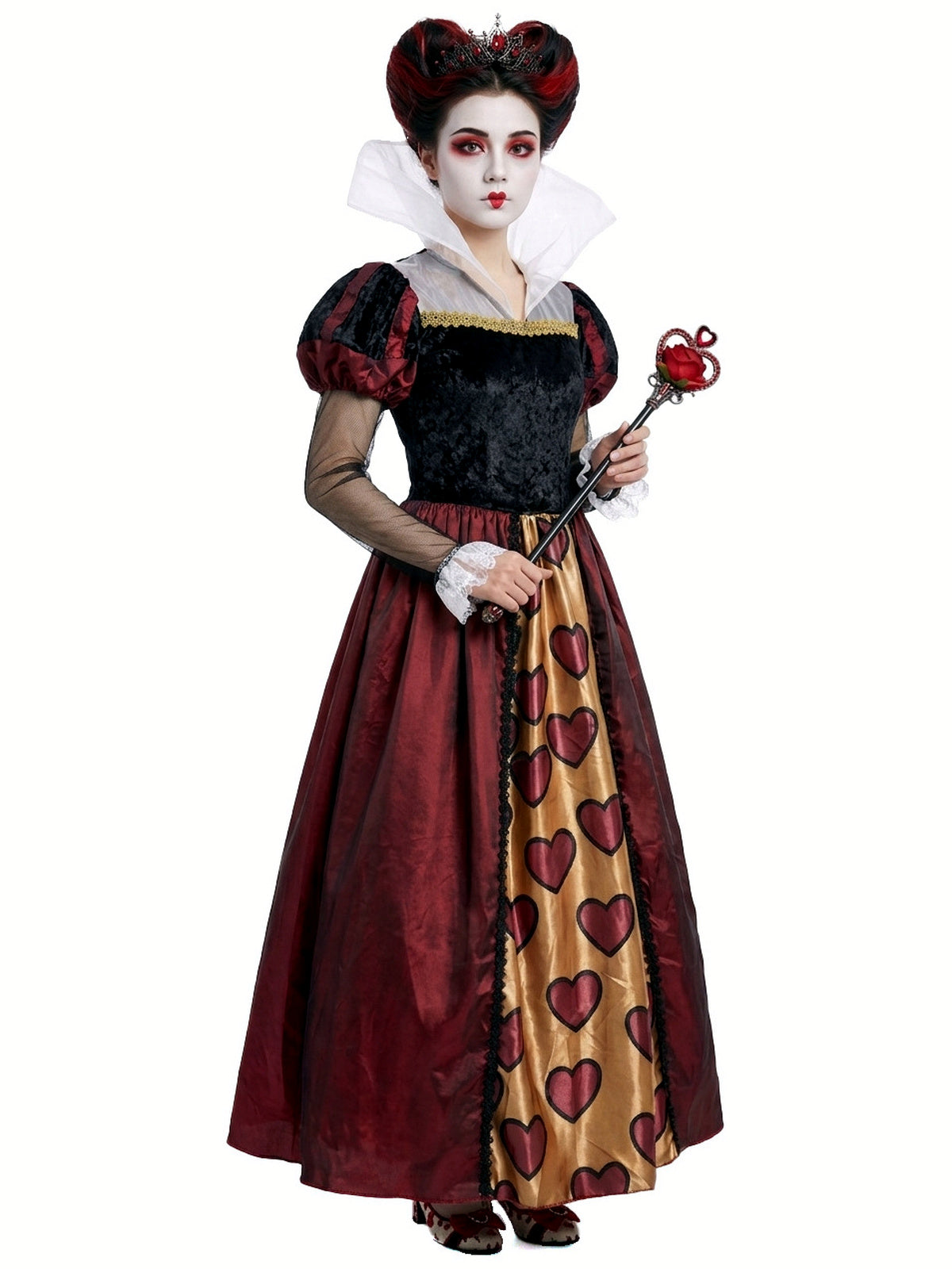 Women's Halloween Vintage-Inspired Top & Skirt Set - product detail view 2