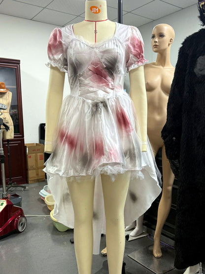 Women's Halloween Cosplay Dress - product detail view 3