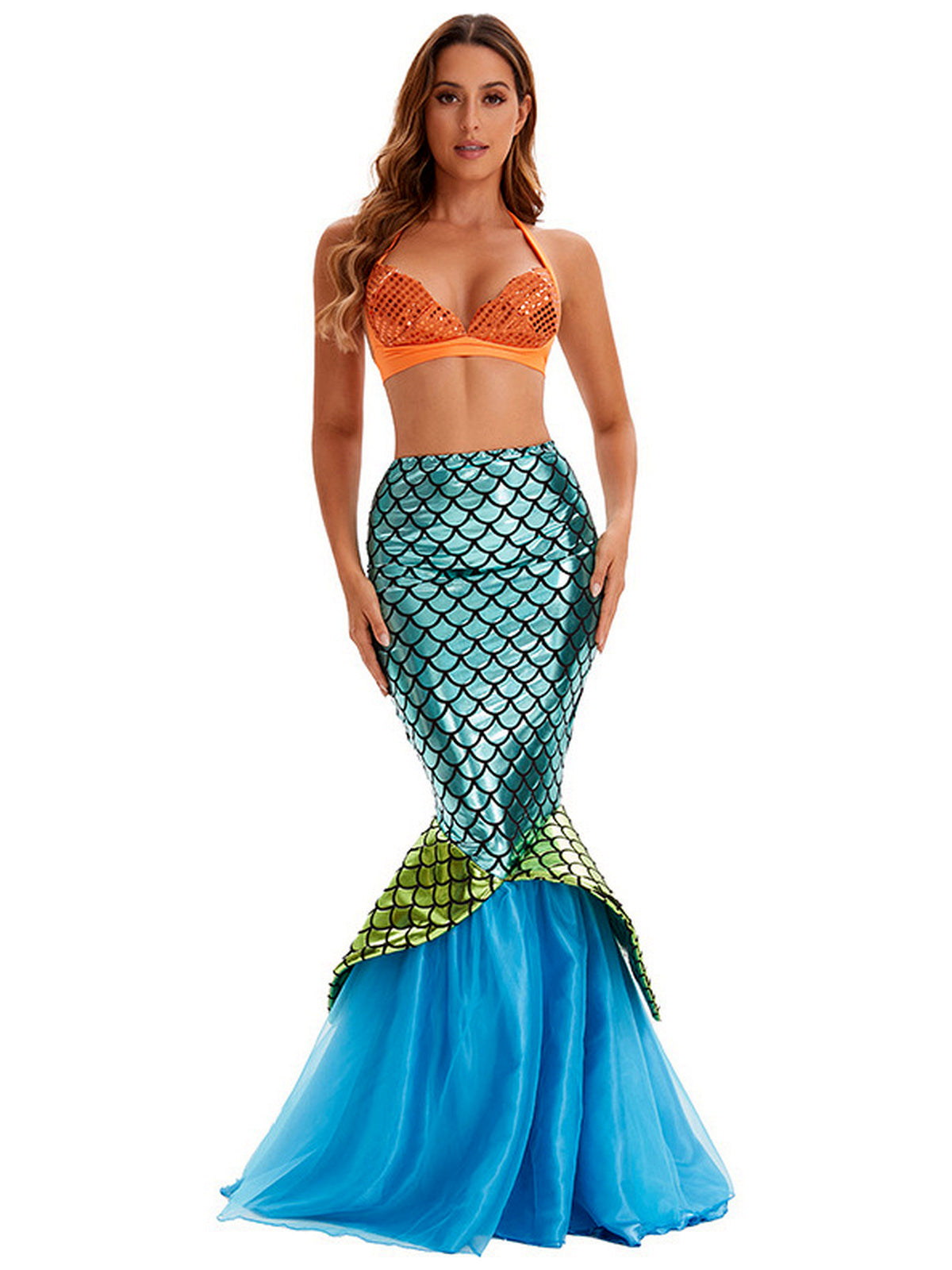 Women's Halloween Cosplay Costume in 8371 - product view