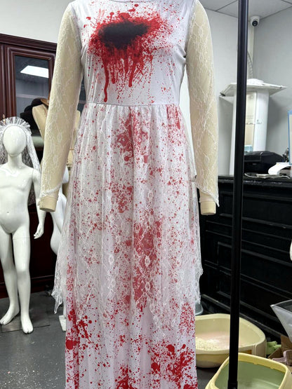 Women's Halloween Cosplay Dress - product detail view 5