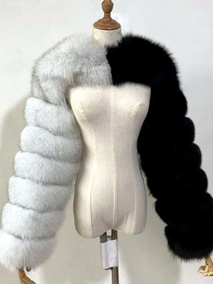 Patchwork Long-Sleeve Jacket - product detail view 4