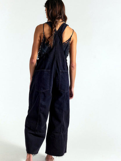 Women's Elastic Waist Drawstring Straight Leg Pants Casual Vacation Trousers - product detail view 7
