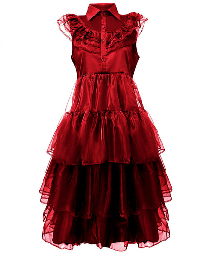 Women's Halloween Cosplay Sleeveless Dress - product detail view 11