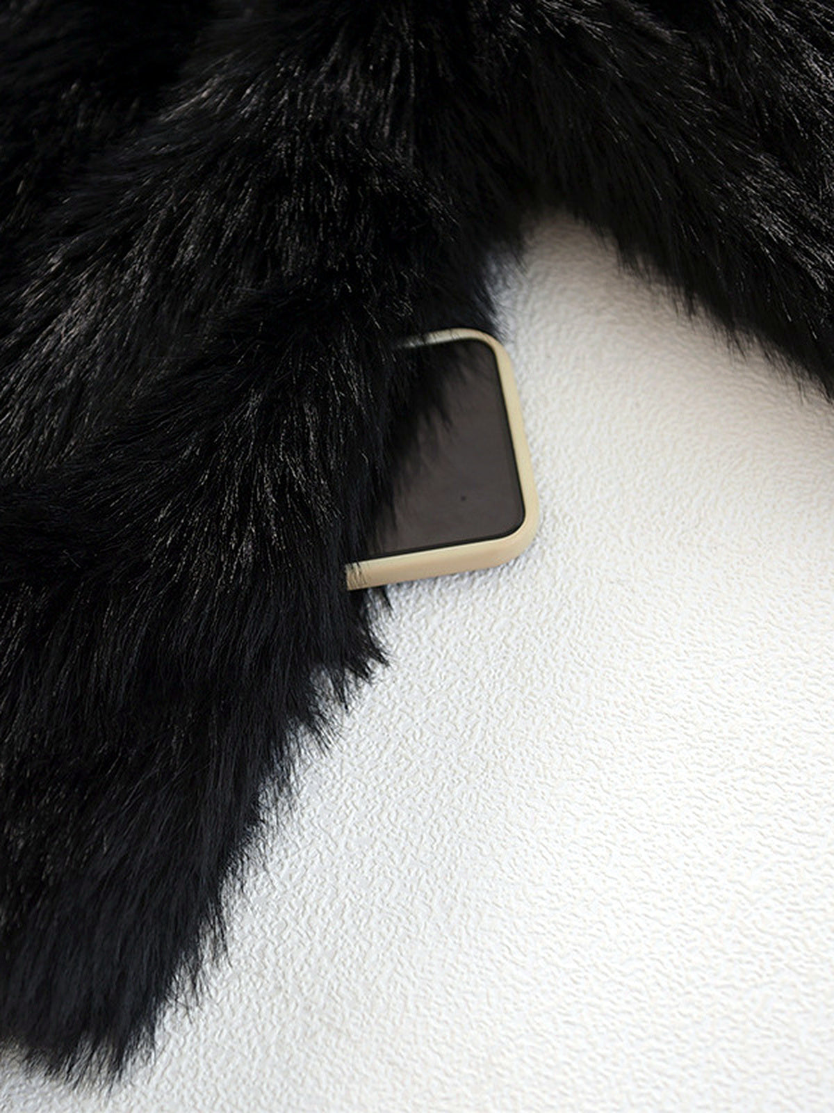 Crew-Neck Long-Sleeve Pocket Jacket - product detail view 7