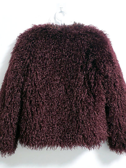Crew-Neck Long-Sleeve Jacket - product detail view 10