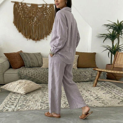 Promise Gift Look Matching Set - Flowy Summer Vacation Lounge Set