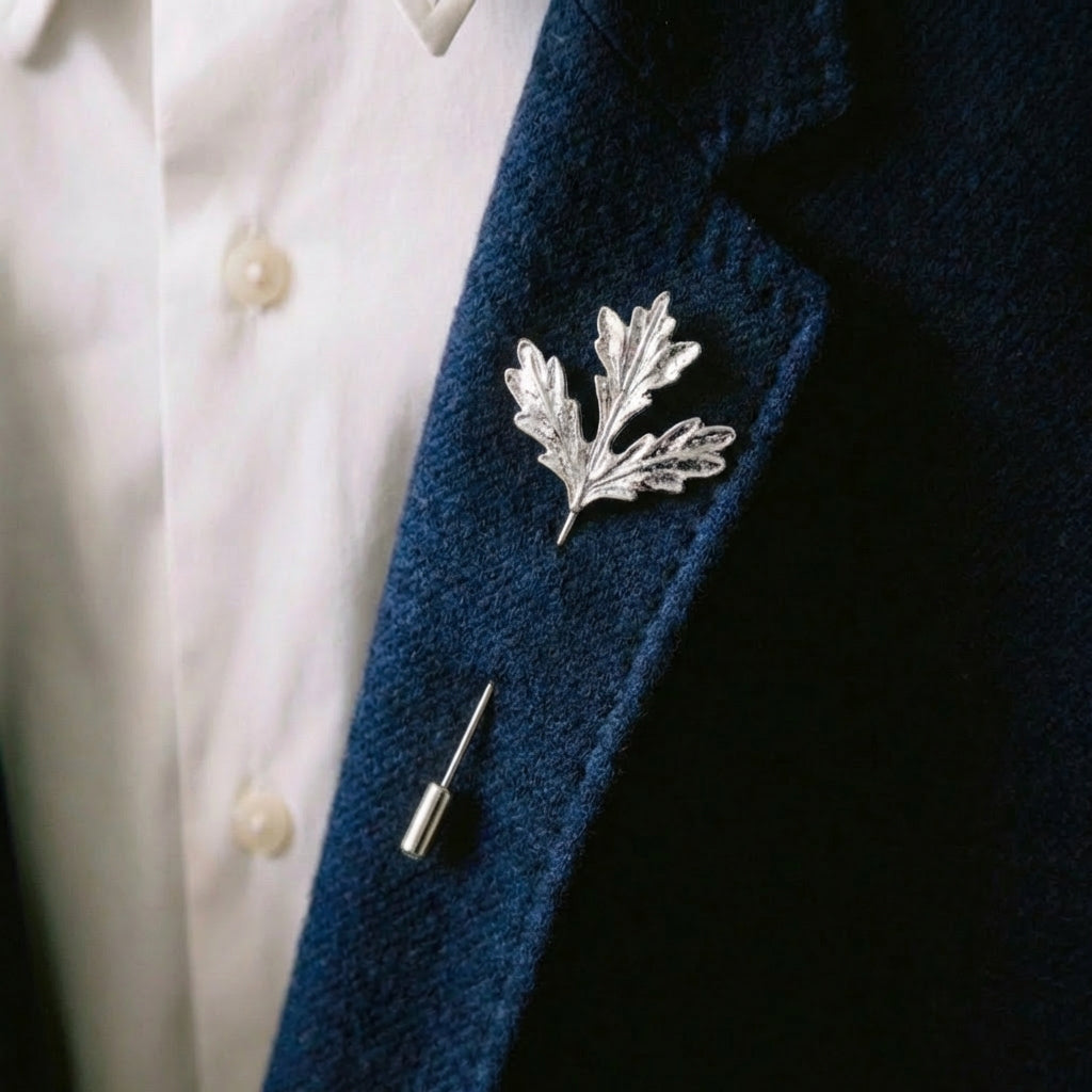 Maple leaf design men's lapels pins, men's brooches suits pins