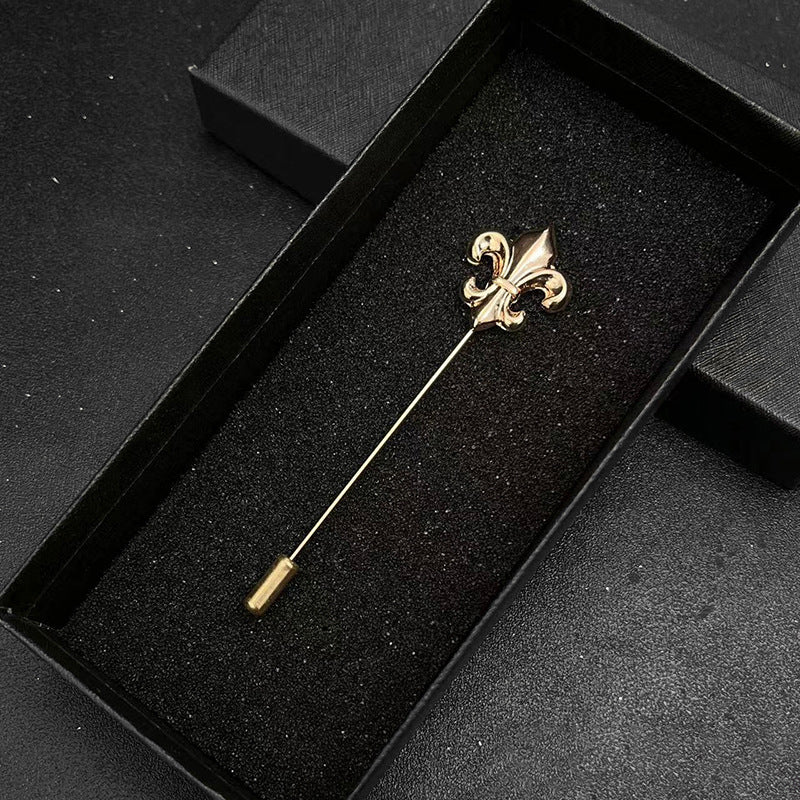 Retro anchor design men's suits lapel pins