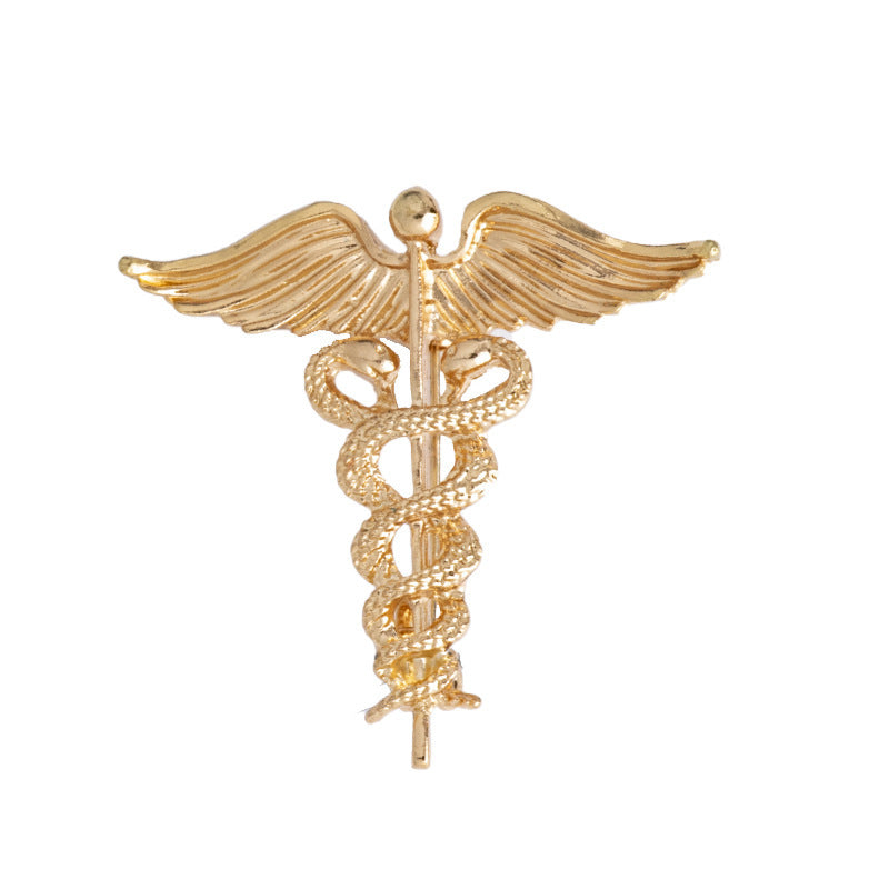 Caduceus Hermes Mercury's Scepter Vintage Lapel Pins