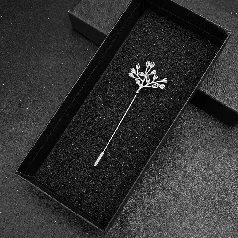 Original tree design men's suits lapel pins,