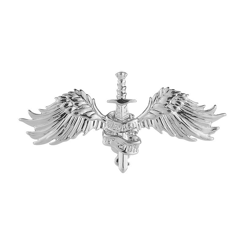 alsa Angel Guardian Sword Retro Men's Lapel Pins Suit Brooches