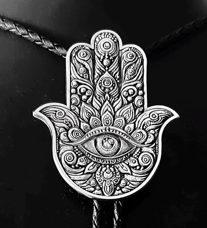 Bolo Tie Hamsa
