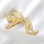 Colorful Phoenix Brooch Exquisite Enamel Pin Atmospheric Gift Jewelry