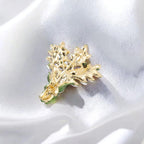 Lavender brooch purple crystal temperament accessories brooch gift pins