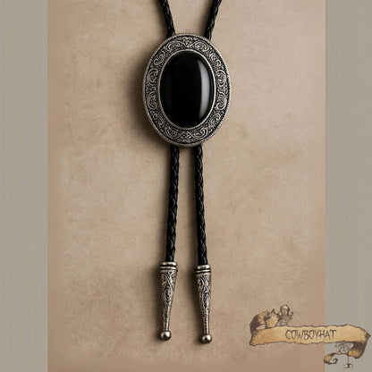 Vintage Horse Rider Cowboy Bolo Tie Western Rodeo Necktie for Men Leather Cord Necklace Accessories Men's Necklace Gift for Dad Gift for Him