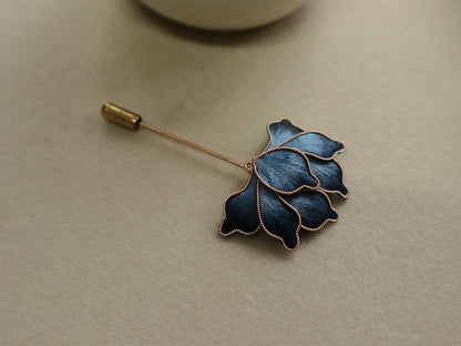 Handmade Silk Flower Lapel Pin, Wedding Boutonniere