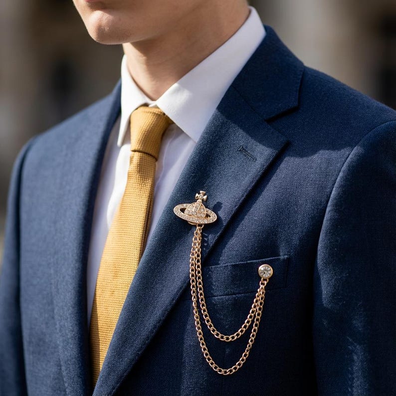 Silver Pegasus brooch, handmade jacket lapel pin brooch, men's British style brooch, men's gift, wedding groomsman,men's jewelry accessory